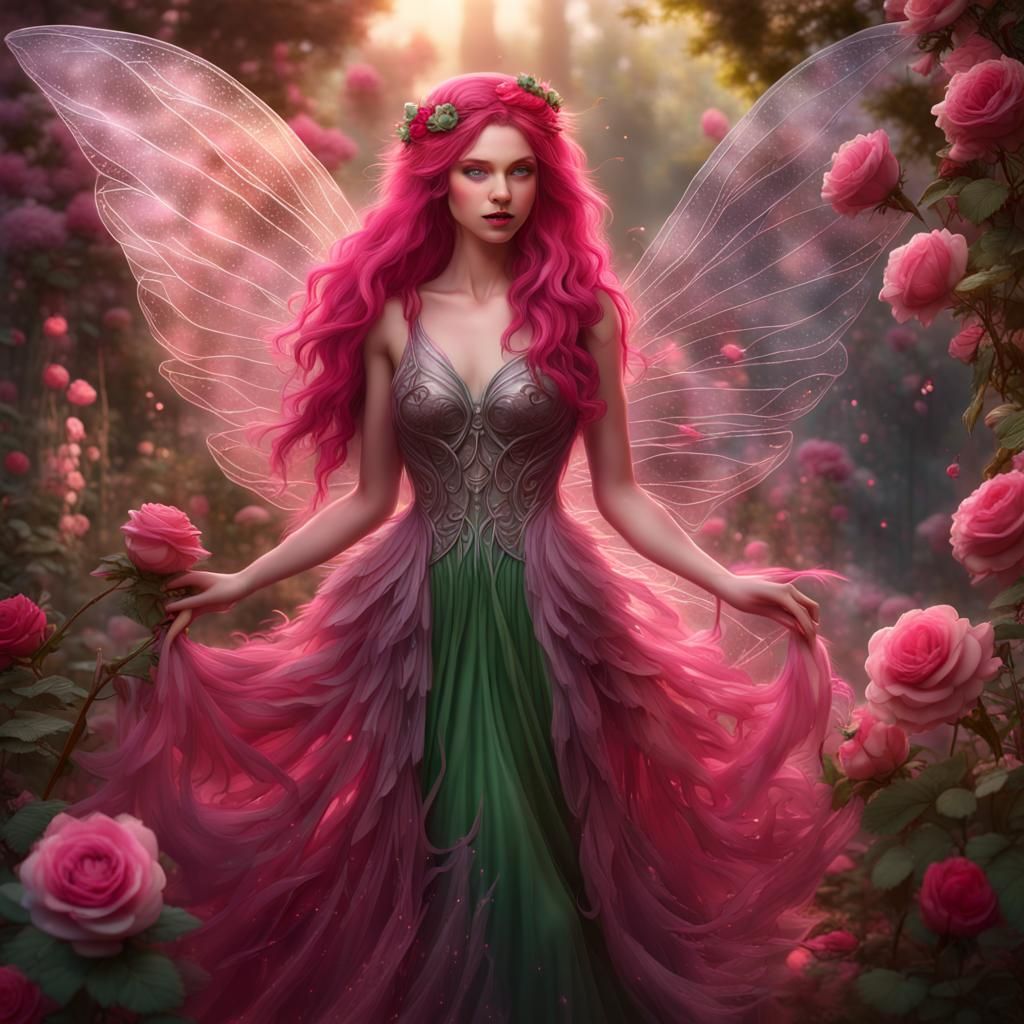 Fairy Maria Rose:  Fairy of the Rose Garden