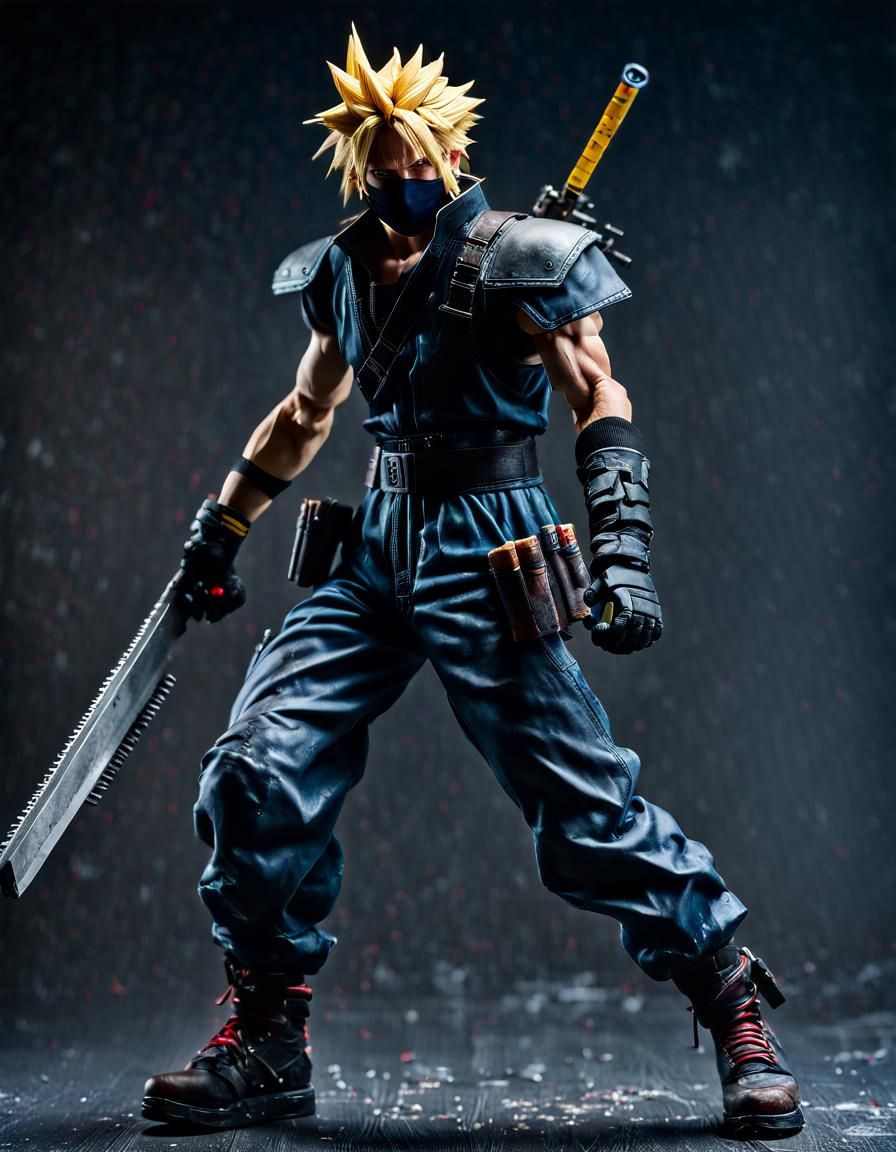 Cloud Strife Action Figure 2