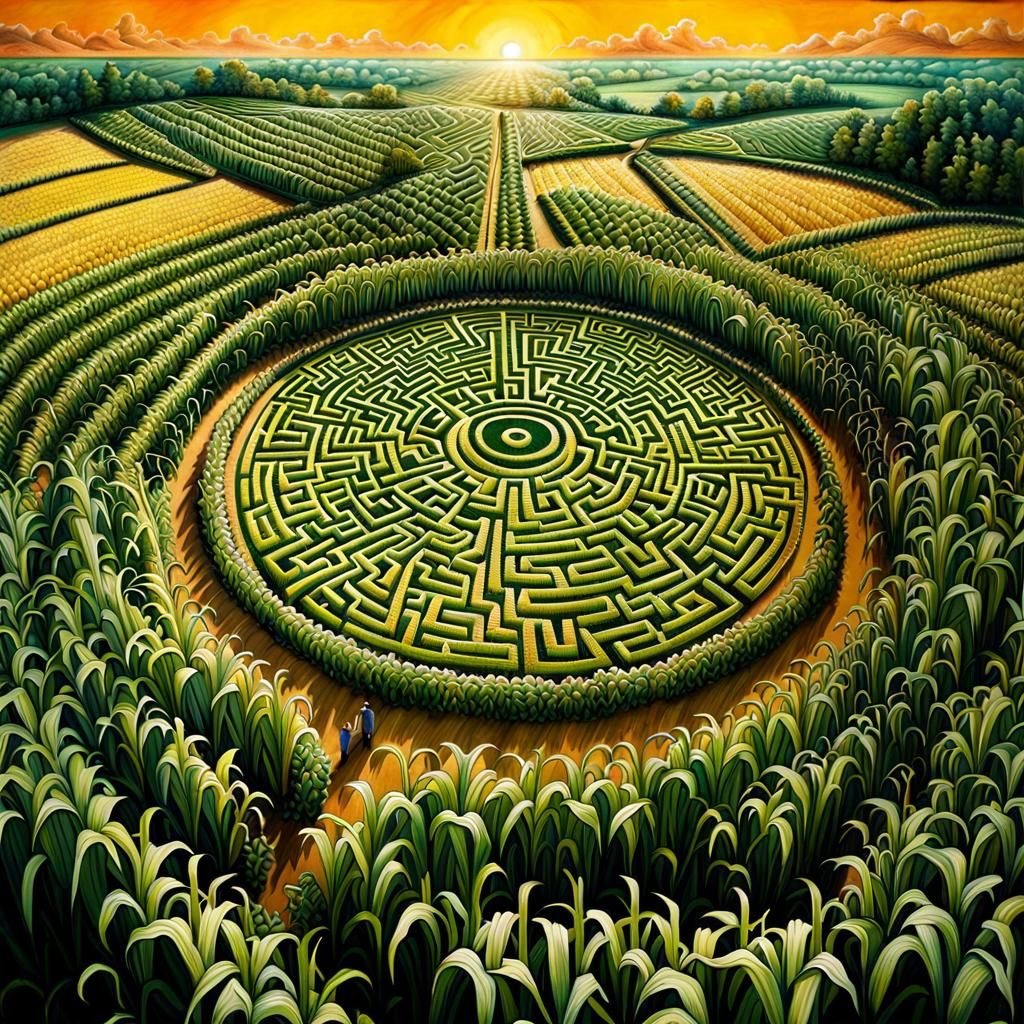 Mandala Corn Maze