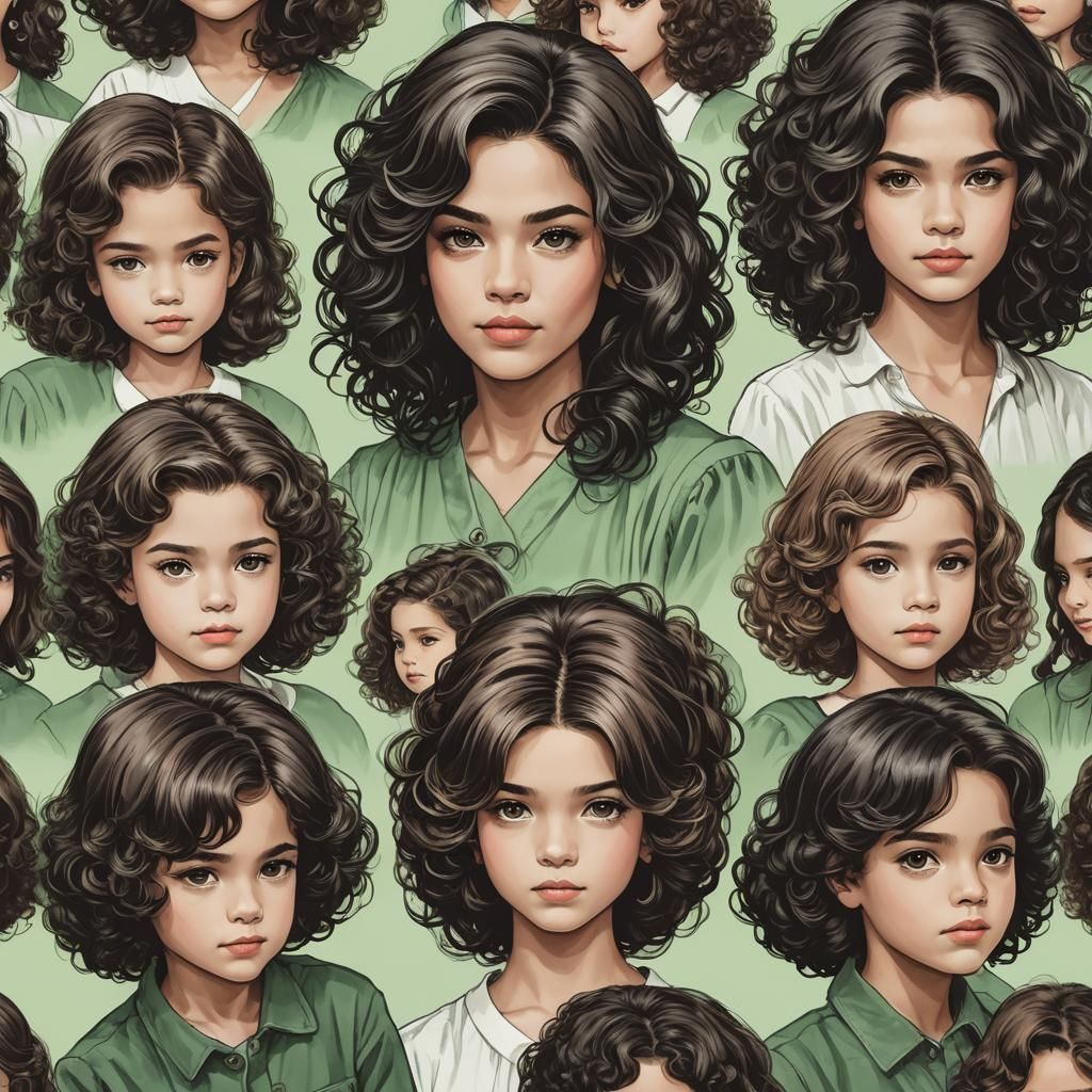 Quadruplets: Royal and Commoners in Fantasy Art Style