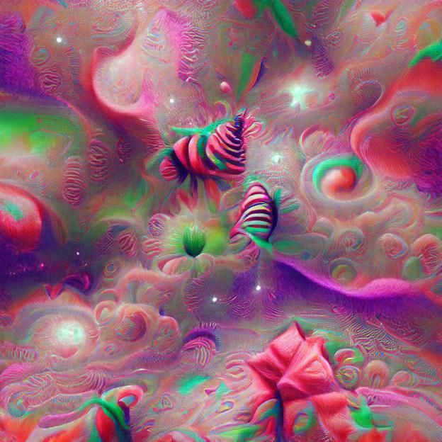 Surreal Nebula 'Bad Trip' in 8k Resolution