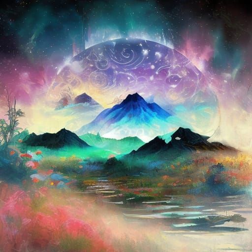 Surreal Self-Folding Laundry in Ethereal Glow