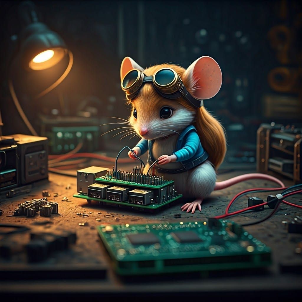 Gadget Hackwrench Circuit Bending Mastery in a Futuristic Wo...