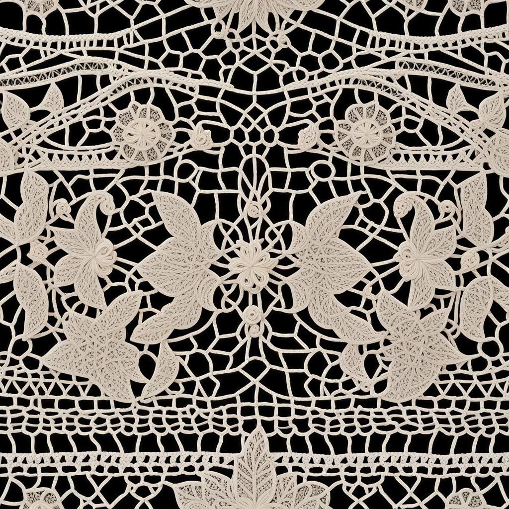 Intricate Lace Patterns in Artistic Interpretations