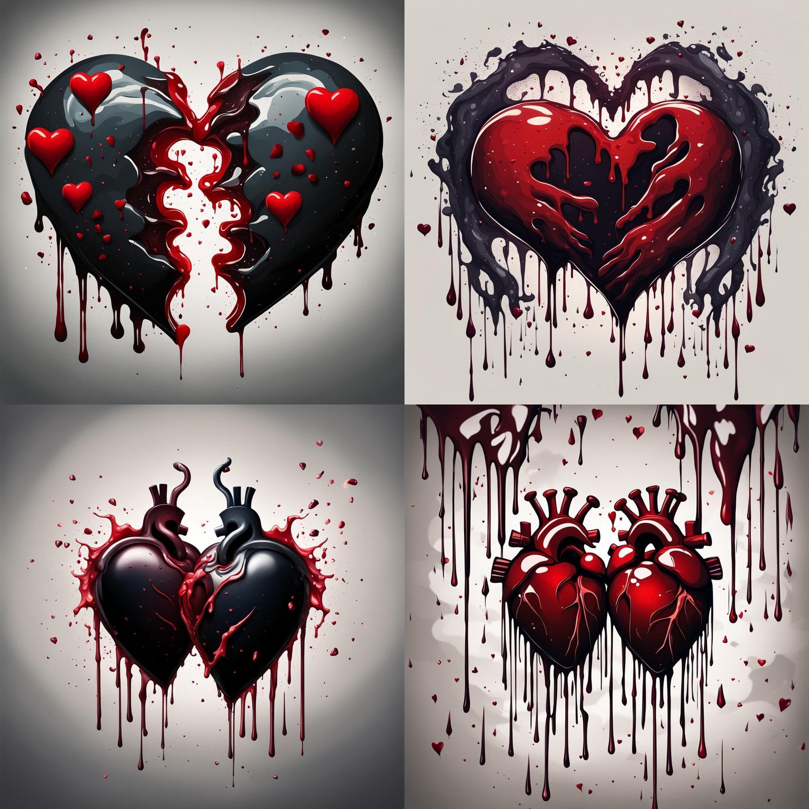 Melting Dark Hearts: An Illustration of Infinite Love