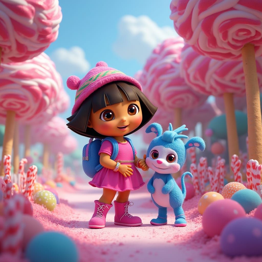 Vibrant Candyland Duo