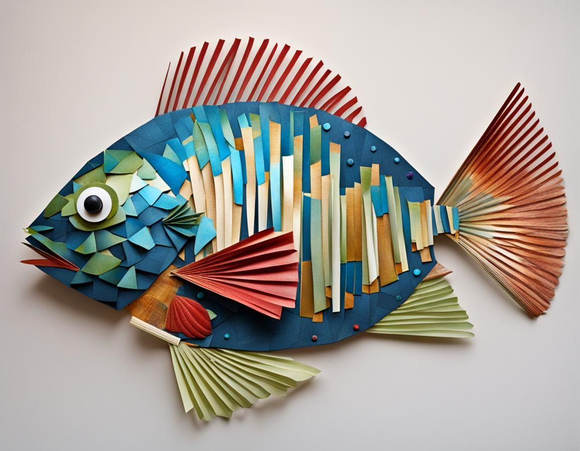Fan Fish: An Upcycled Sculpture