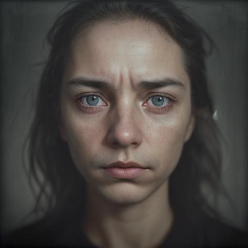 Intense Portrait in the Style of Renowned Photographers