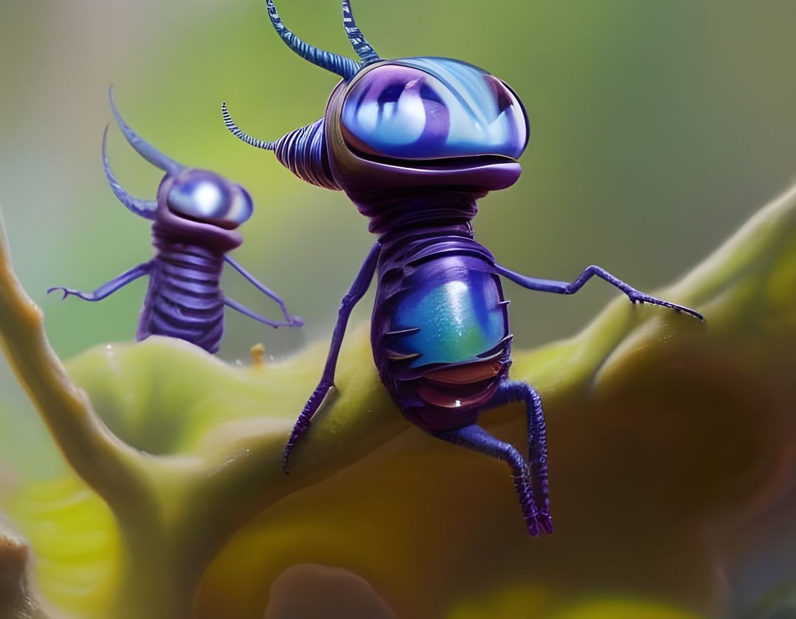 Glass Insect Doll on Alien Planet
