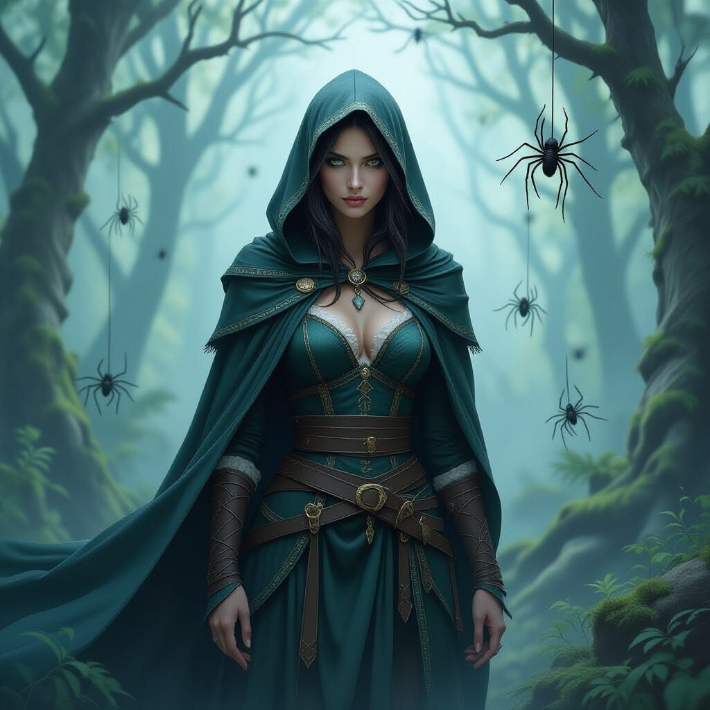 Misty Forest Heritage Theme with Spidersilk Elements