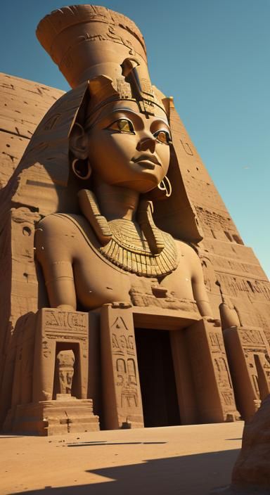 Egyptian Pharoah's Temple