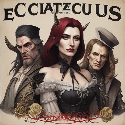 A Whimsical Portrait in Vibrant Colors