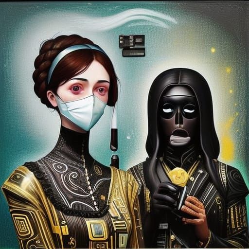 Darkly Lit Heist in a Futuristic Style