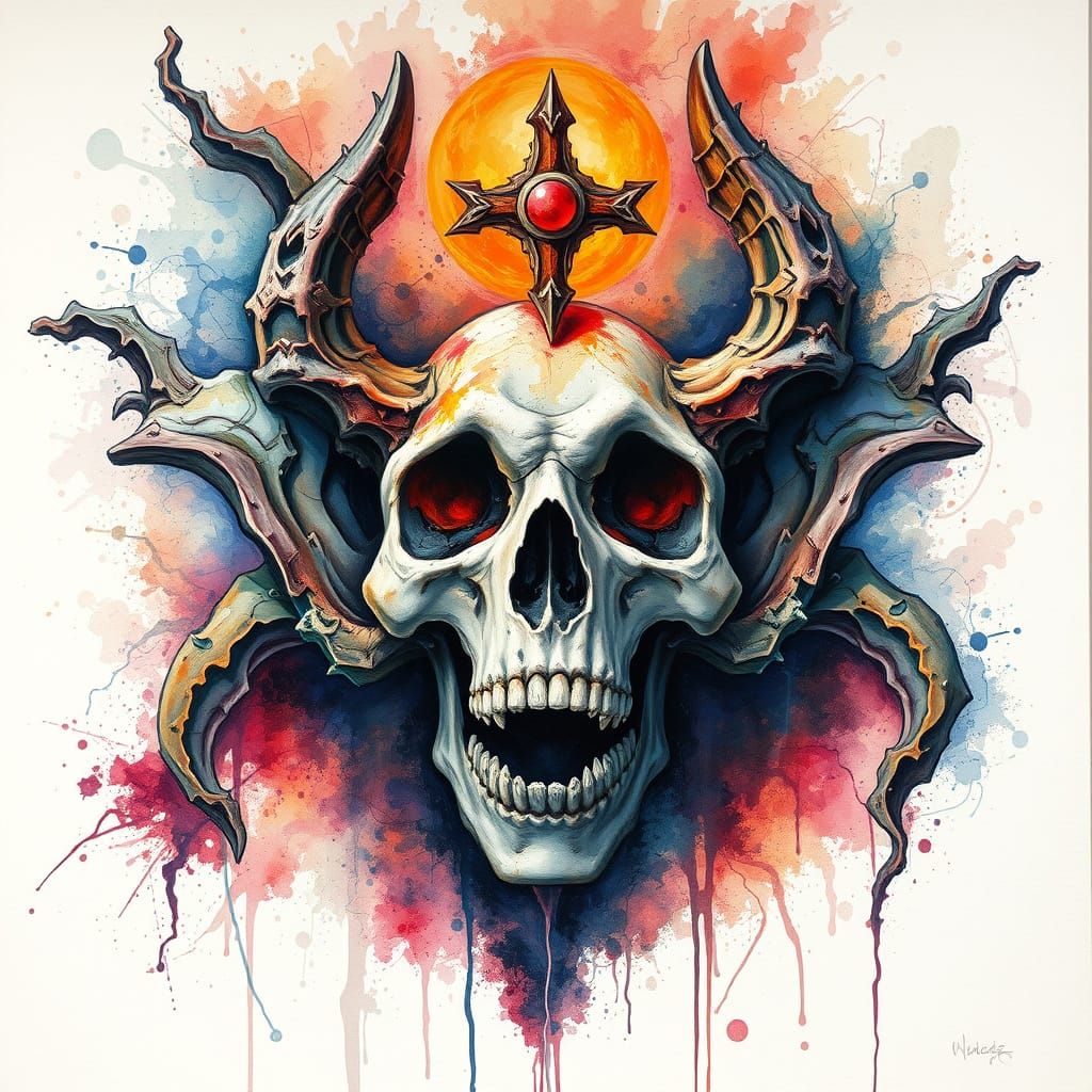 Ethereal Gouache Masterpiece