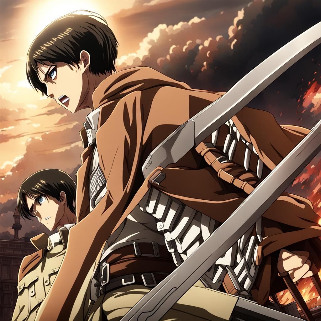 Attack on Titan Anime Inspired Artwork