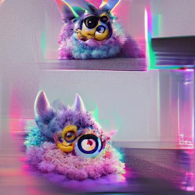 Vintage Furby Electronic Toy