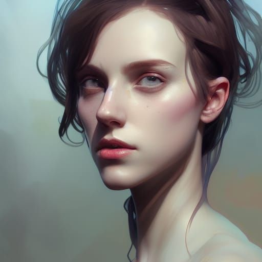 Detailed Portrait with Dynamic Lighting