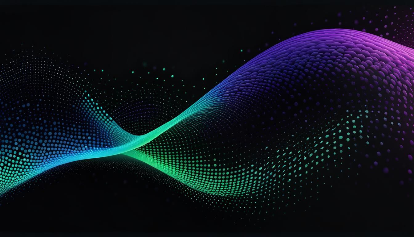 Abstract Flowing Particle Wave in Gradient Light