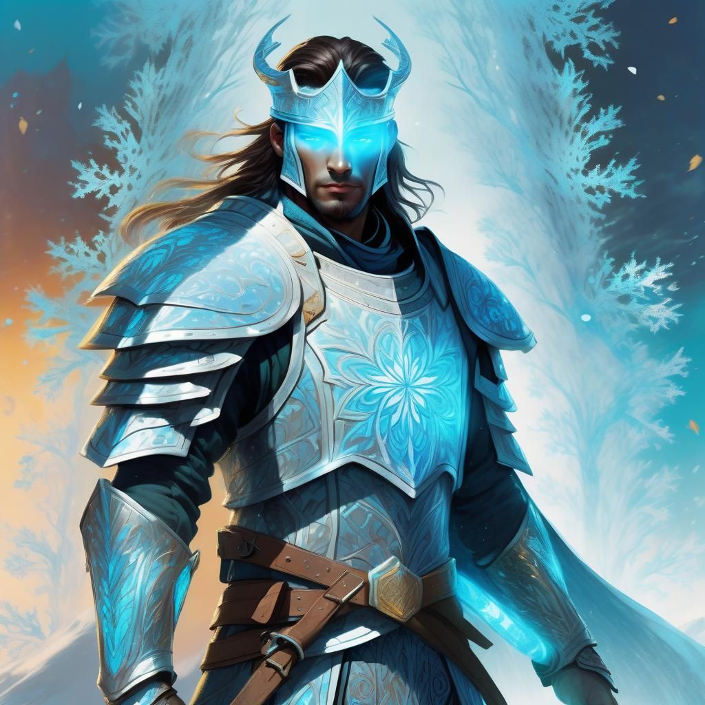 Regal Sorcerer in Icy Armor