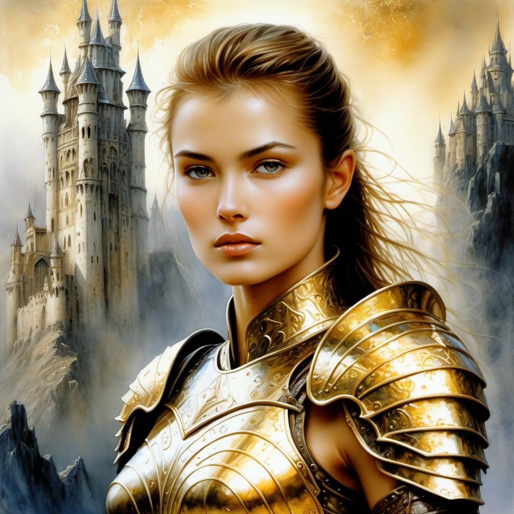 DnD Portrait: Aurum Guard