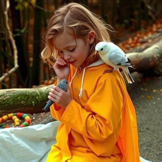 Birds Like Tender Babies in Gentle Hands