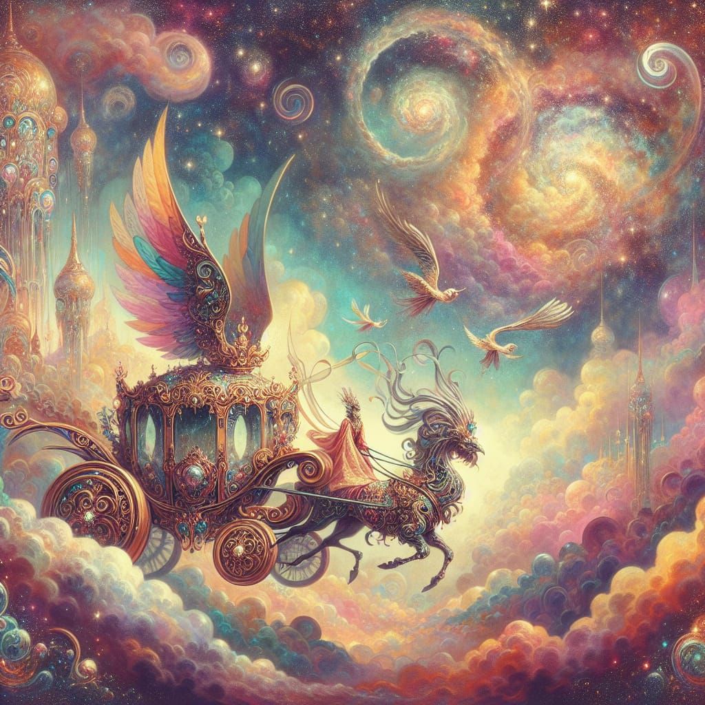 Sovereign of Love Soars in Jeweled Carriage