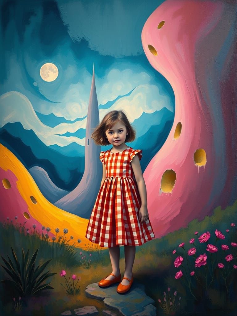 girl in fantasy land