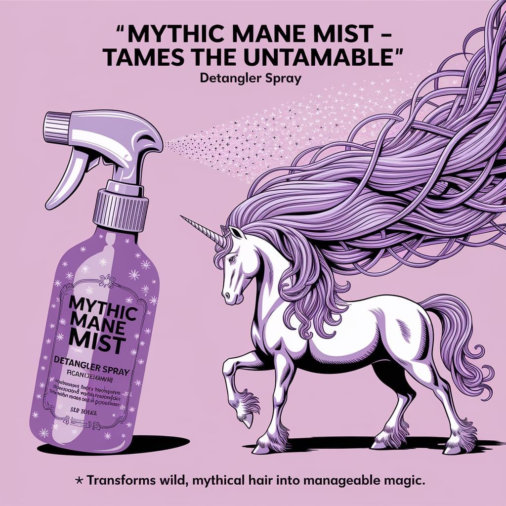 Mythic Mane Mist – Detangler spray