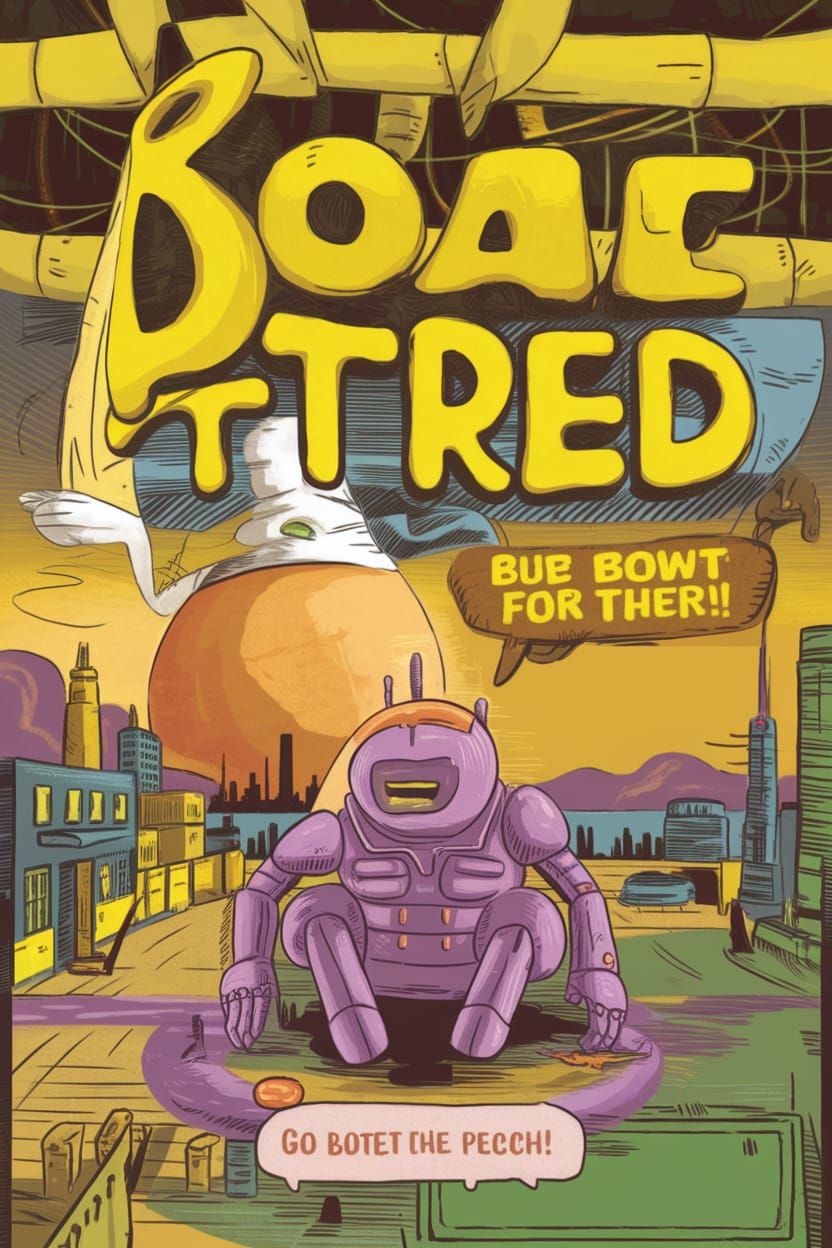 Cyberpunk Sunset Robot Goddess