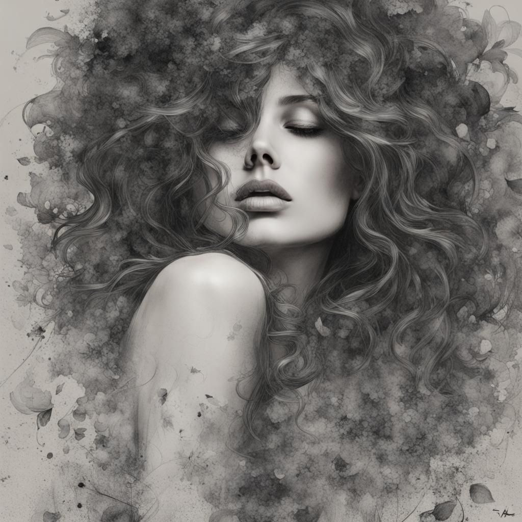 Intense Embrace: A Surreal Evocation of Ecstasy