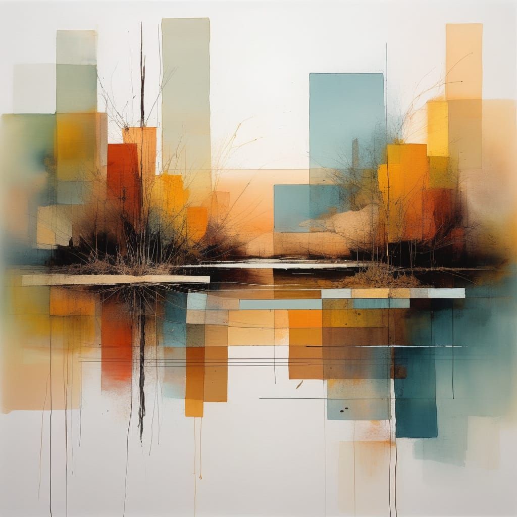 Abstract landscape