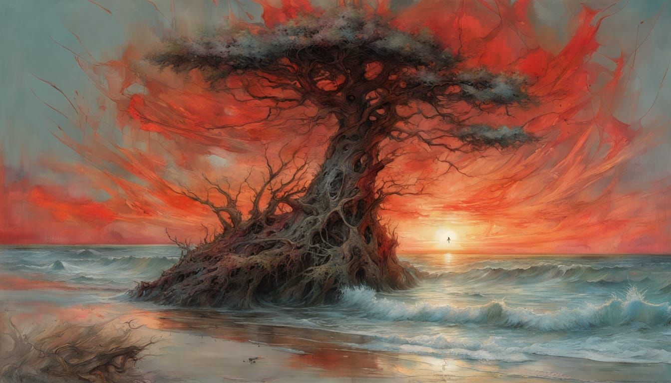 Sunset beach