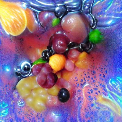 Colorful Still Life of Juicy Fruits