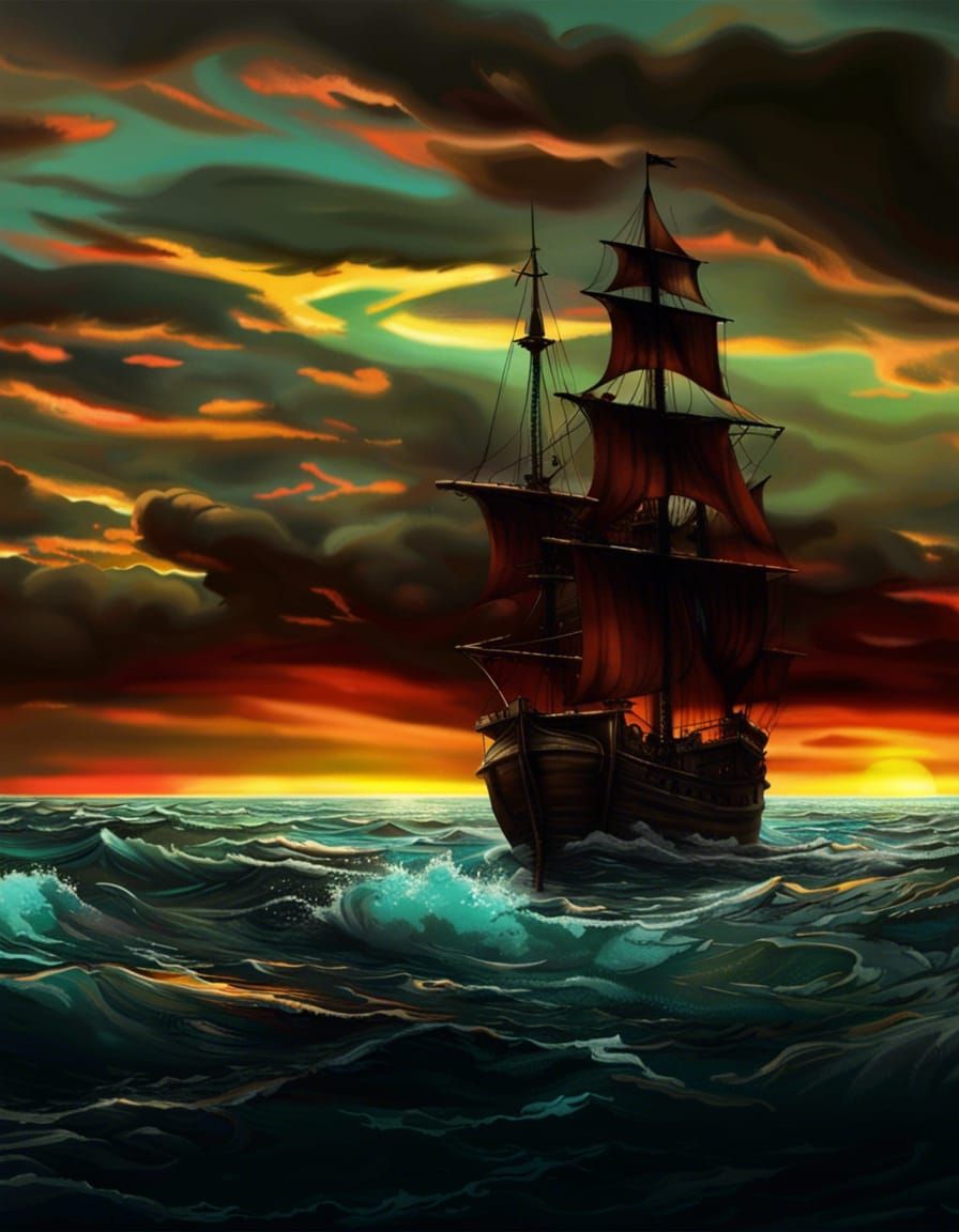 Sailing in the night