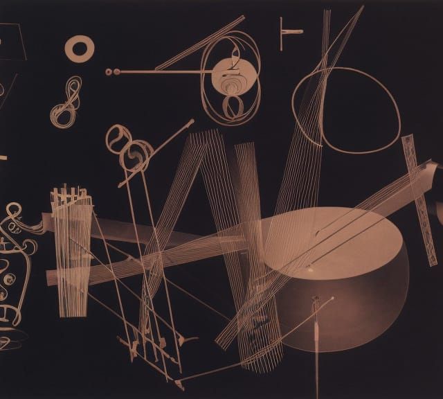 Esoteric Music Diagram in Dieselpunk Style