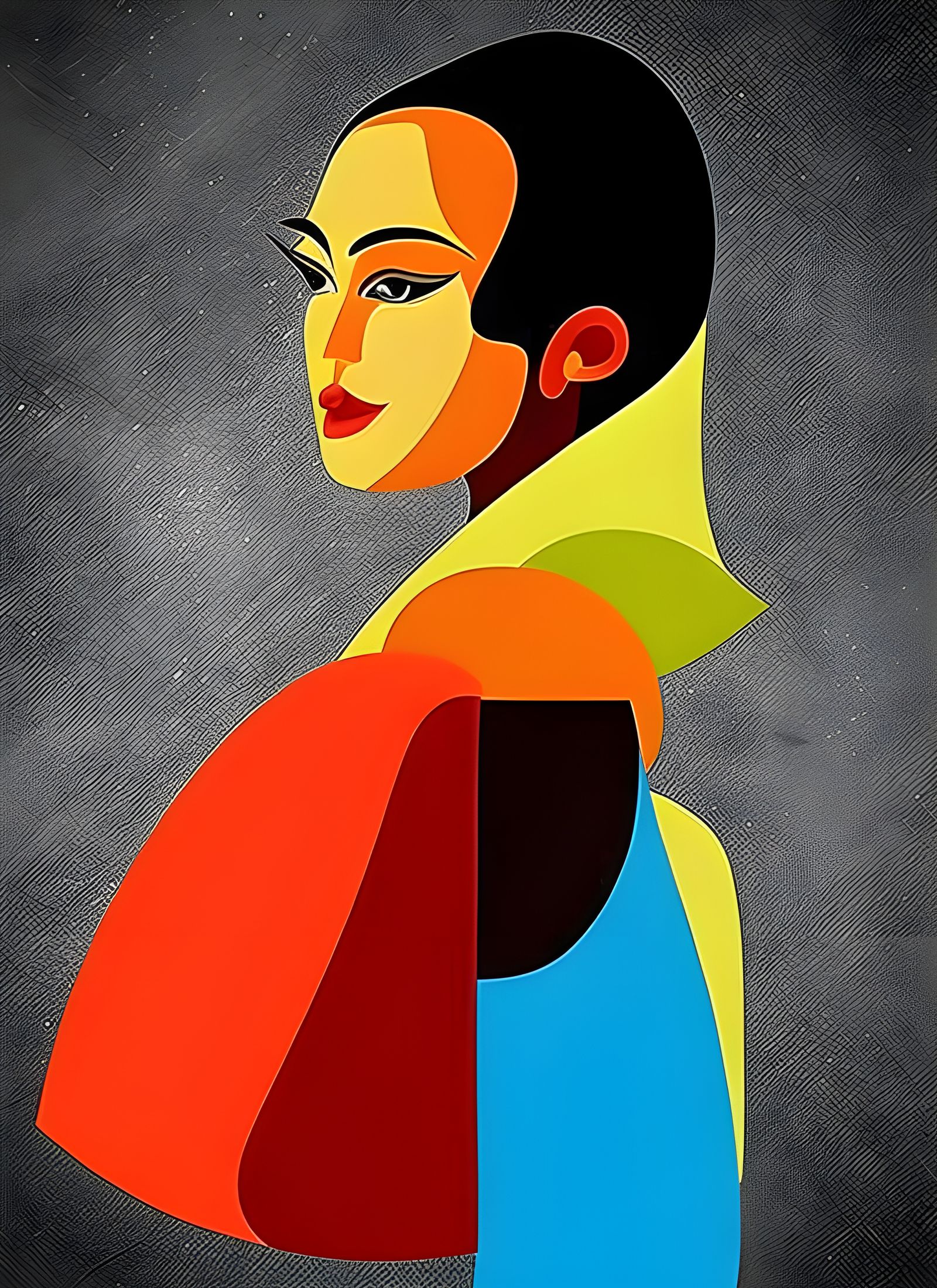 Hyperrealistic Cosmic Painting with Intricate Details