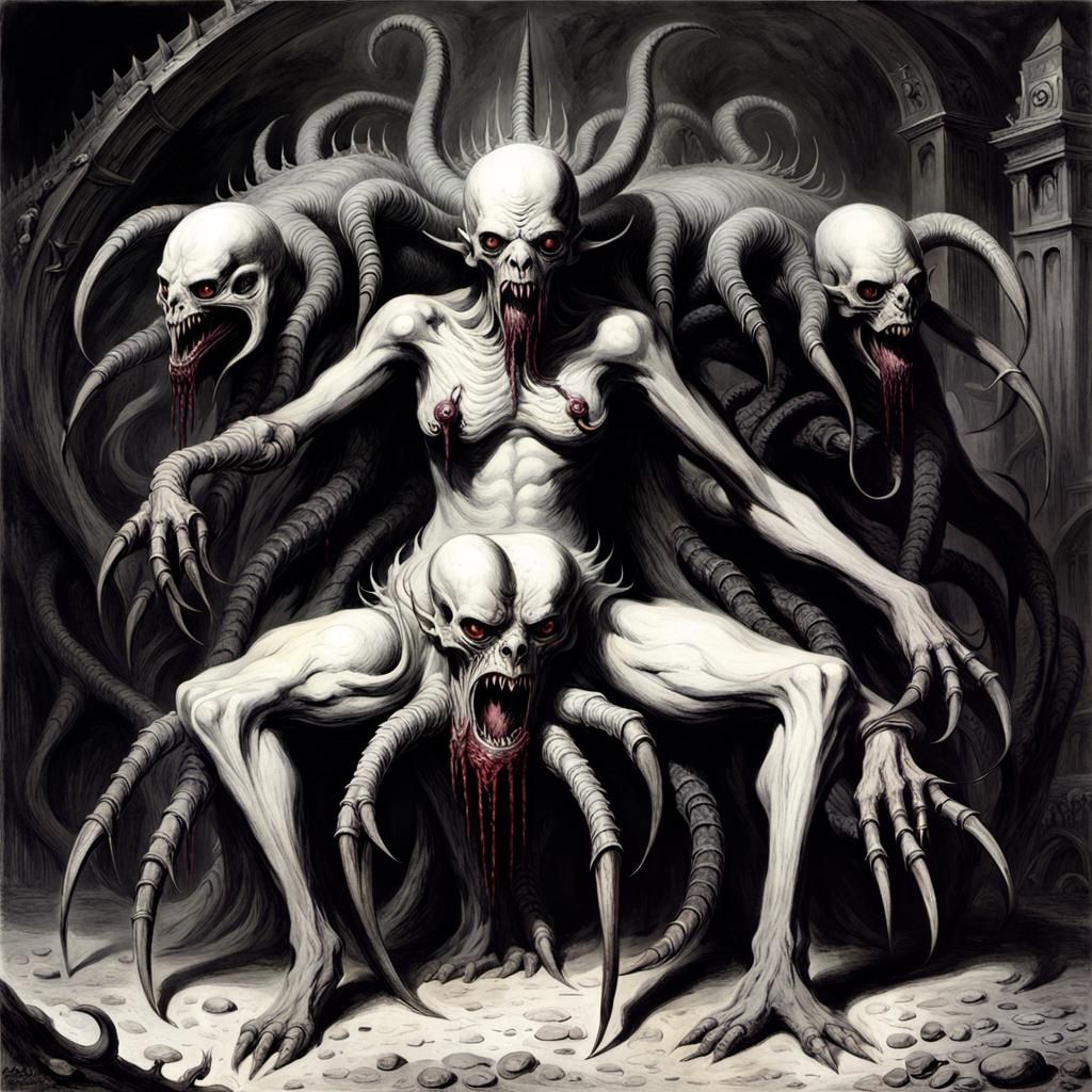 Daemon of Slaanesh with Barbed Talons