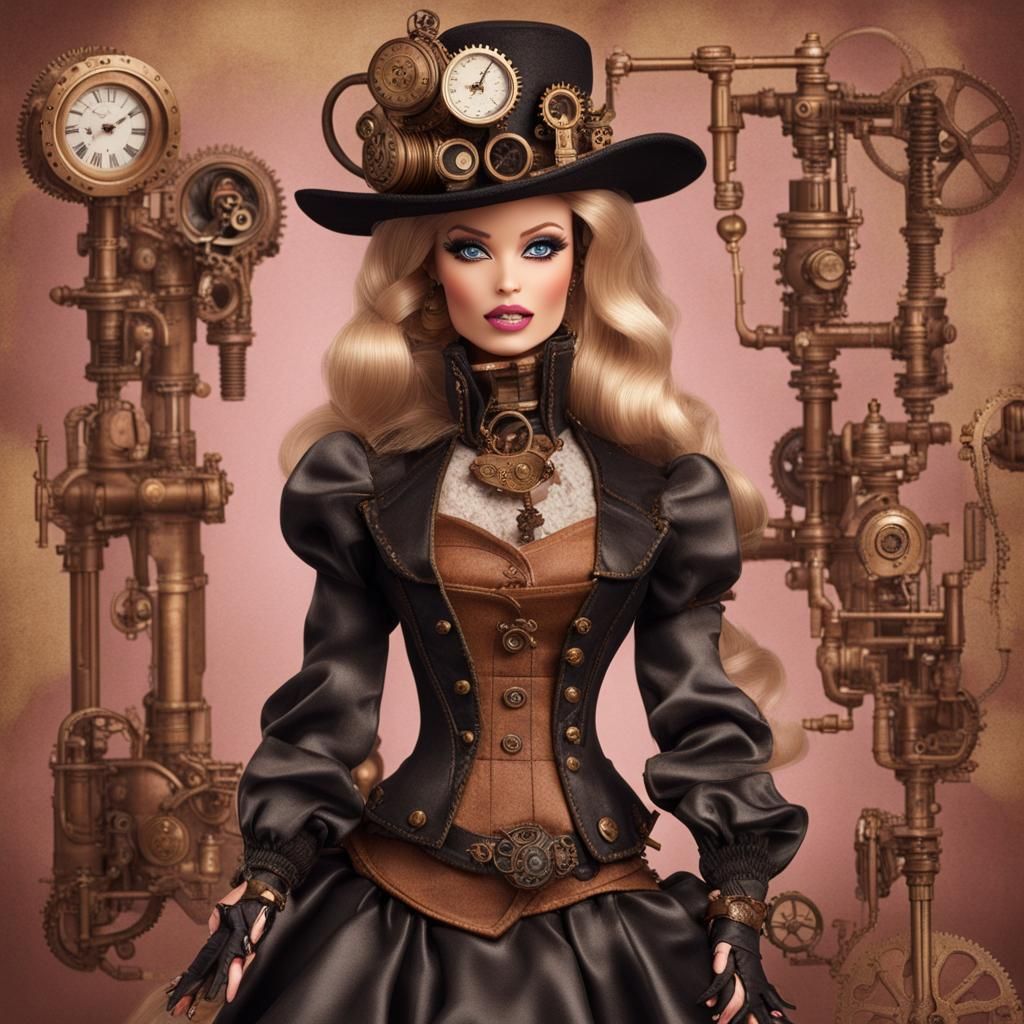 Steampunk Barbie: A Clockwork Doll