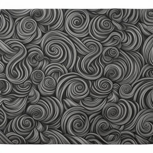 Hyperdetailed Charcoal Drawing in Gouache Style