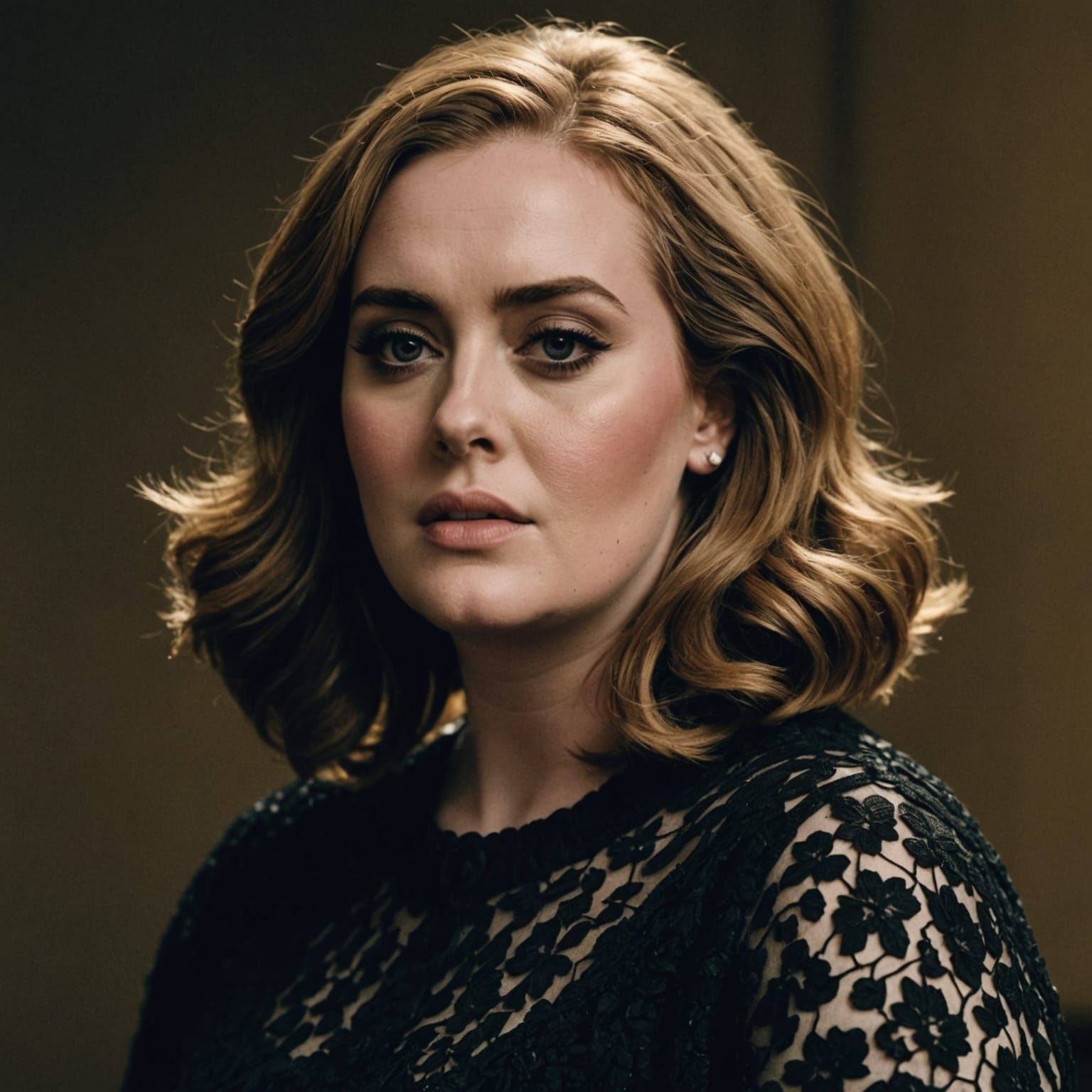 Ethereal Cinematic Portrait of a British Singer-Songwriter i...