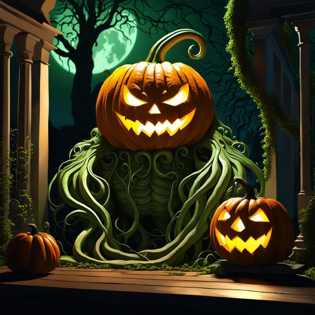 SINISTER GOLEM PUMPKIN