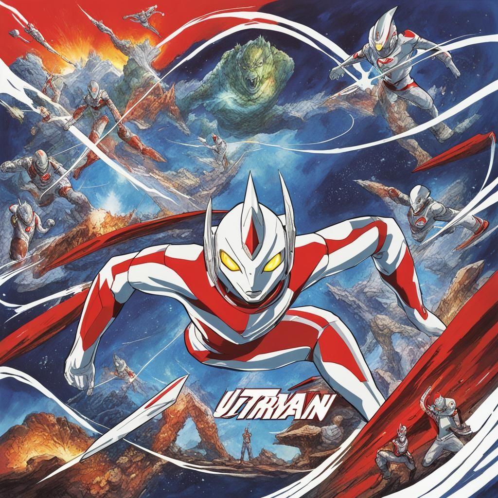 Ultraman AI Image