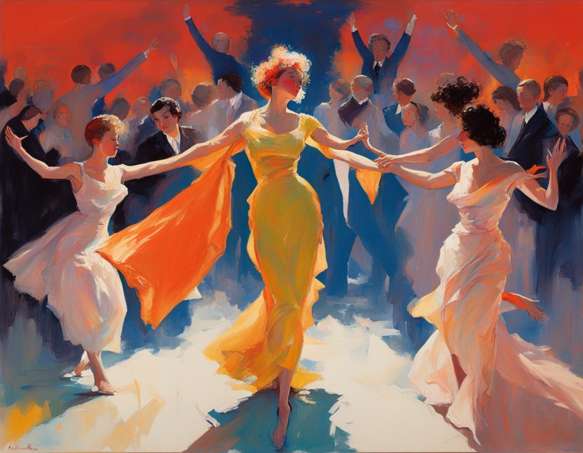 Acrylic Painting Inspired by Poignant Song Lyrics