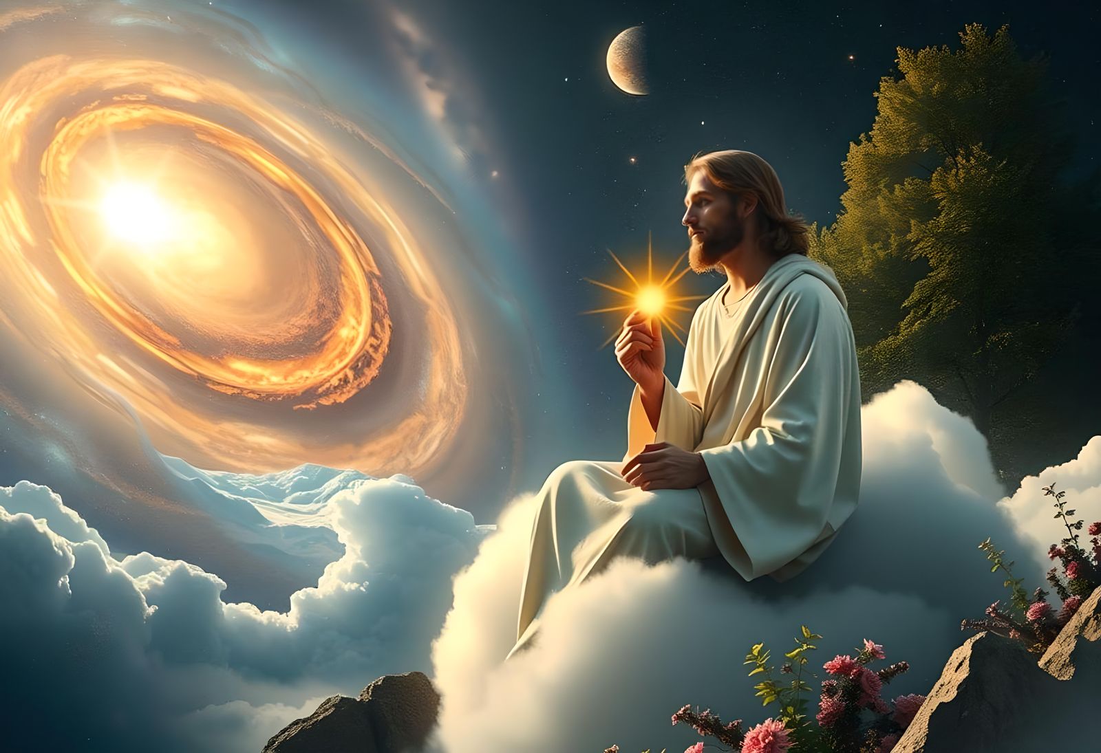 1 Timothy 3:16 

"And without controversy great is the mystery of godliness: God was manifest in the flesh, justified in...