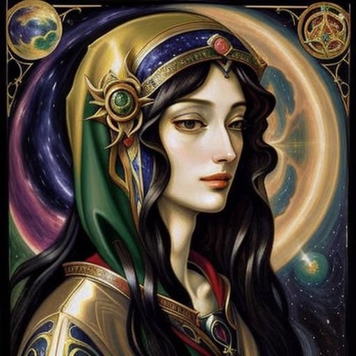 Psychedelic Cosmos in Sensual Extreme Realism