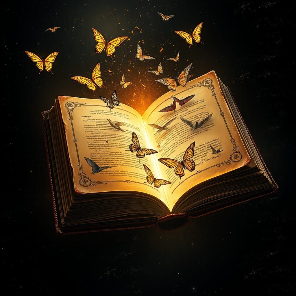 Ancient Book in Space Releases Birds and Butterflies