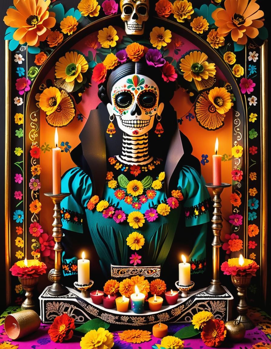 Día de los Muertos Altar