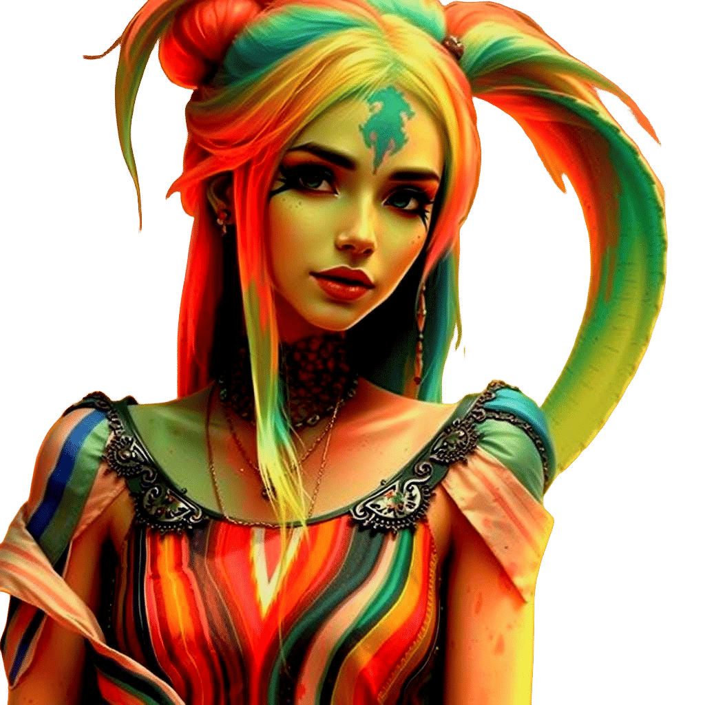 Realistic Portrait of Smiling Woman with Soft Lighting