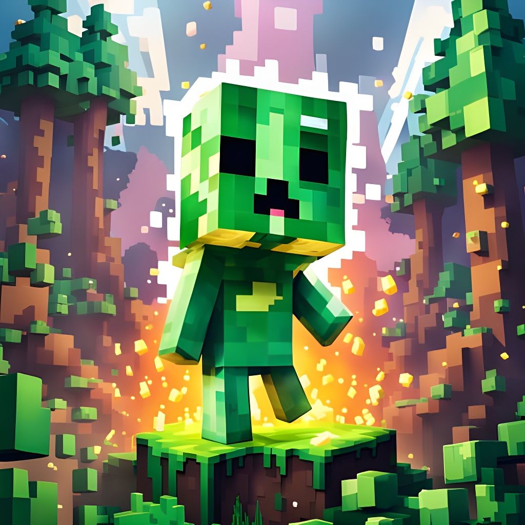 My Little Creeper AI Image