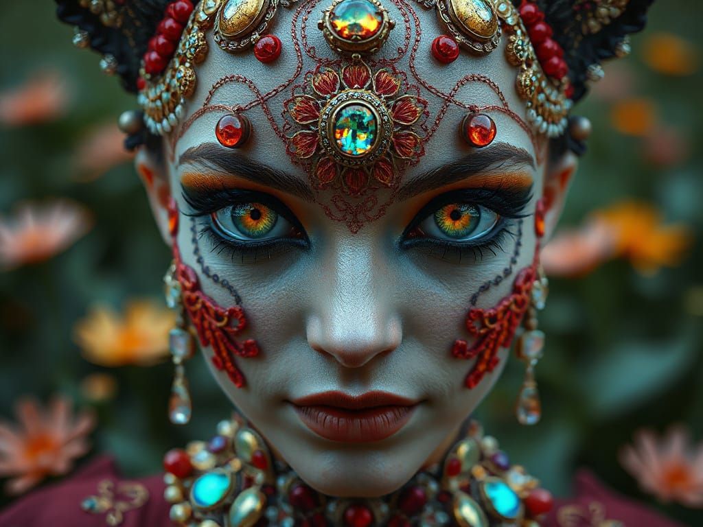 Opal Abyss: Kaleidoscopic Metamorphosis in Magical Realism